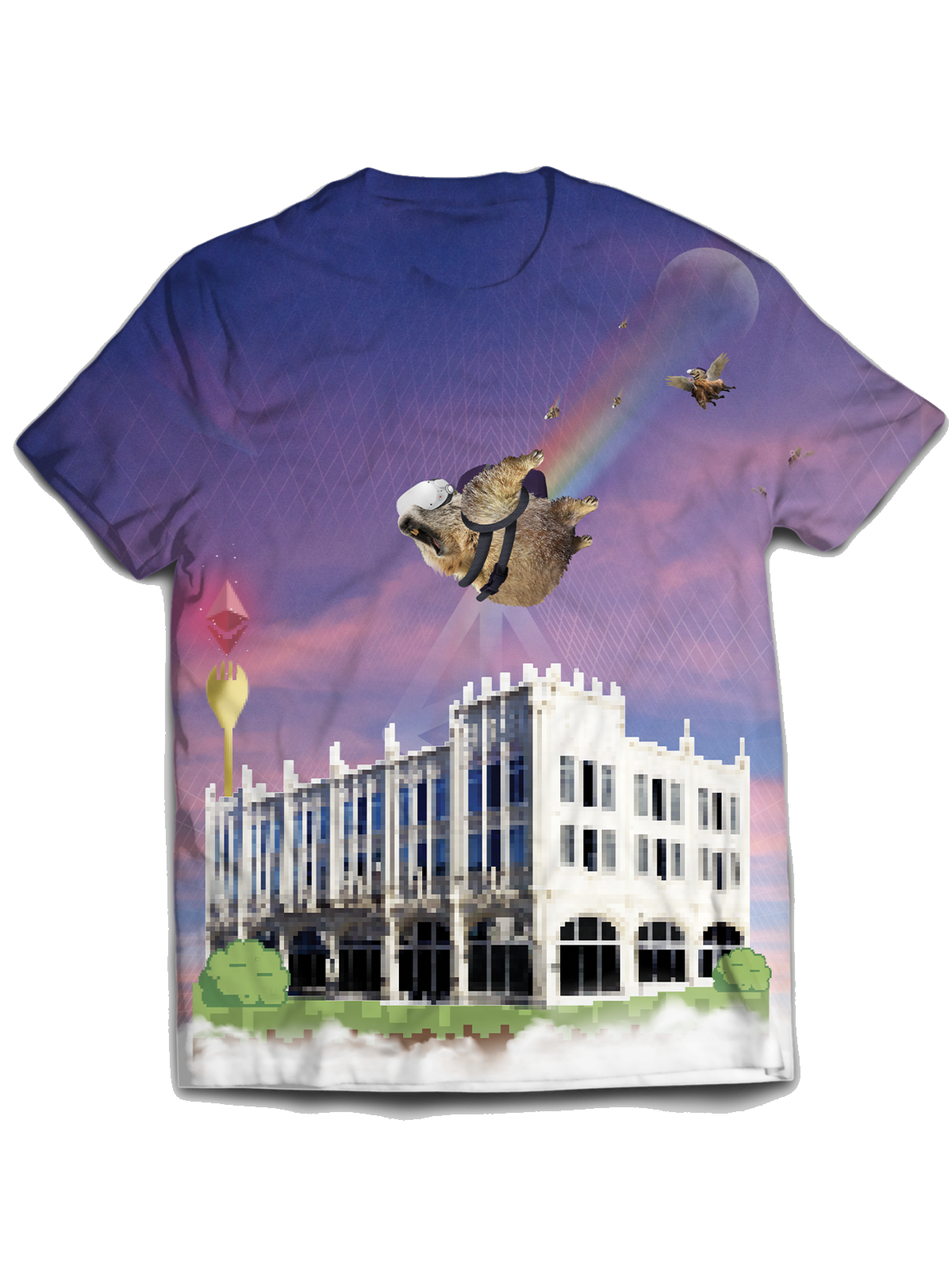Spork Marmot Virtual Castle Sublimated Shirt [2021]
