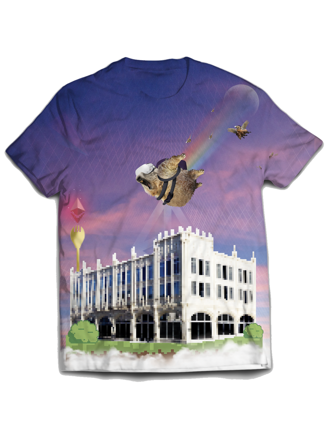 Spork Marmot Virtual Castle Sublimated Shirt [2021]