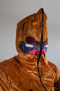 Bufficorn Onesie: Fuzzy Velour