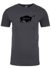 Load image into Gallery viewer, ETHDenver Grey Bufficorn Shadow Shirt [2019]