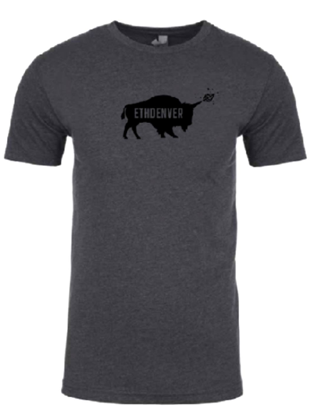 ETHDenver Grey Bufficorn Shadow Shirt [2019]