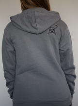 Load image into Gallery viewer, ETHDenver Zip-up Hoodie: Rare Gray