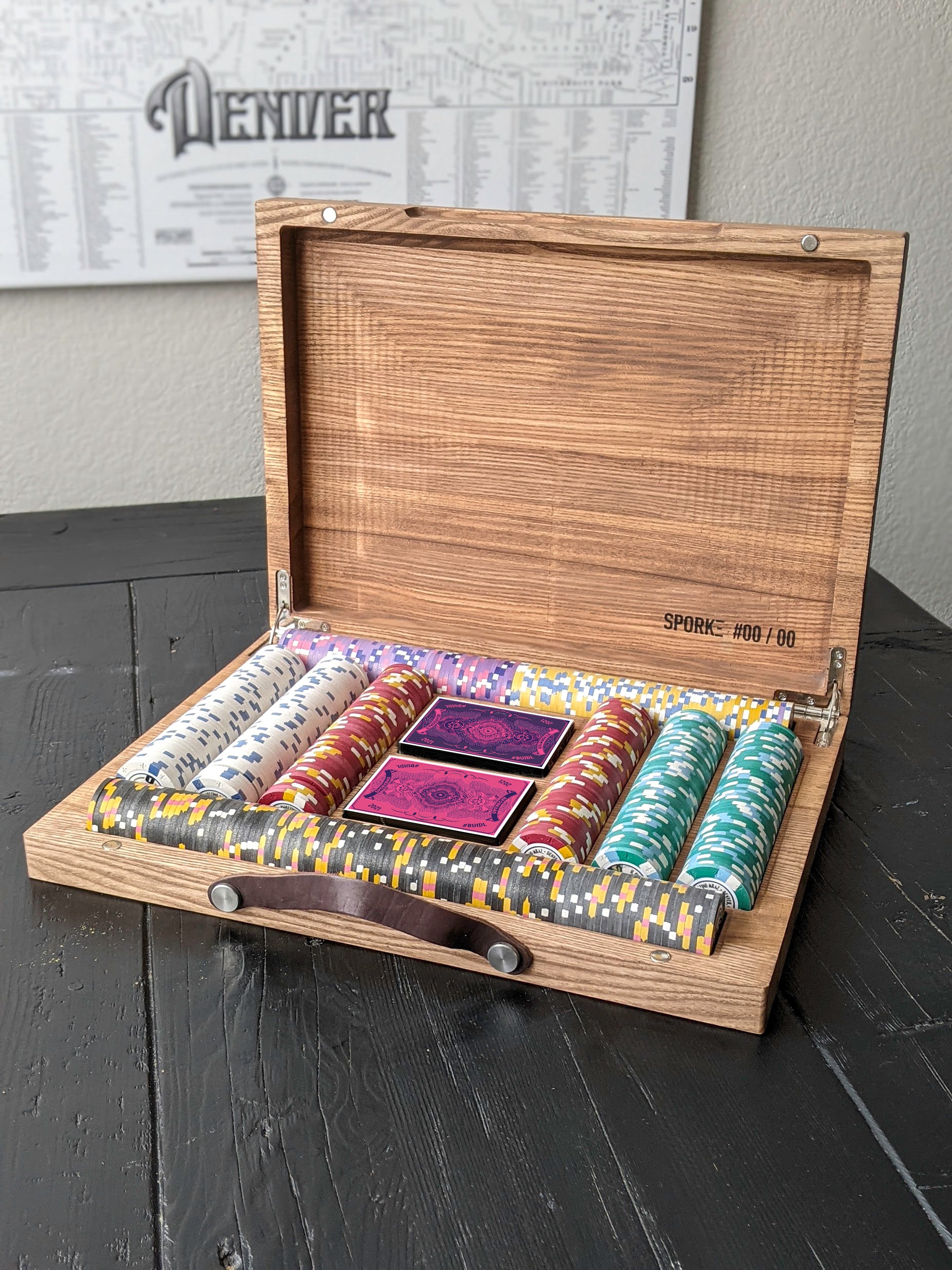 Custom Poker Set: Bufficorn