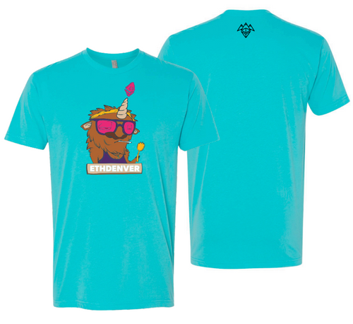 Bufficorn Tahiti Blue Crew Tee [2022]